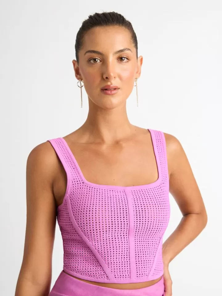 Woman SHEIKE Cage Knit Top