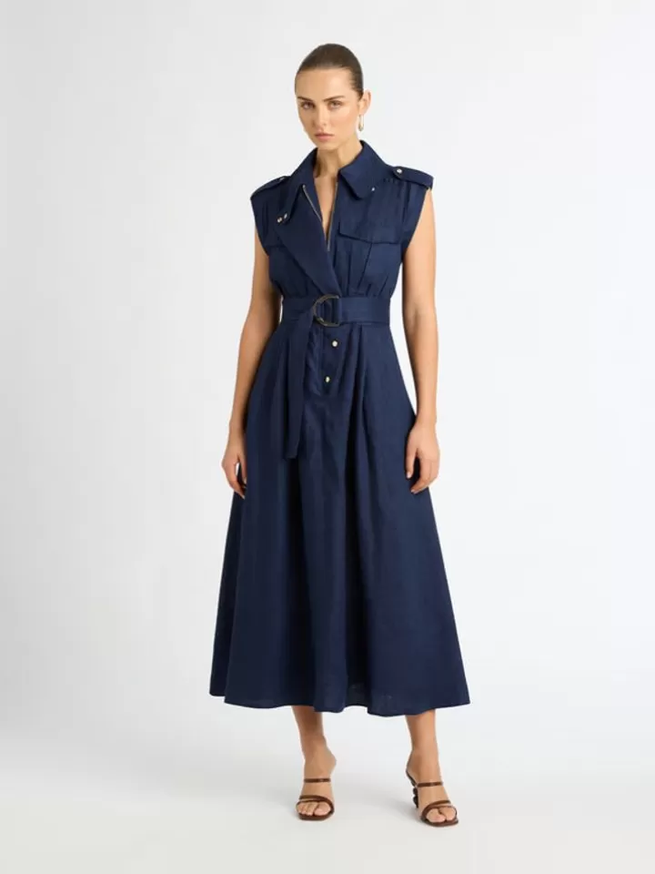 Woman SHEIKE Utility Linen Dress