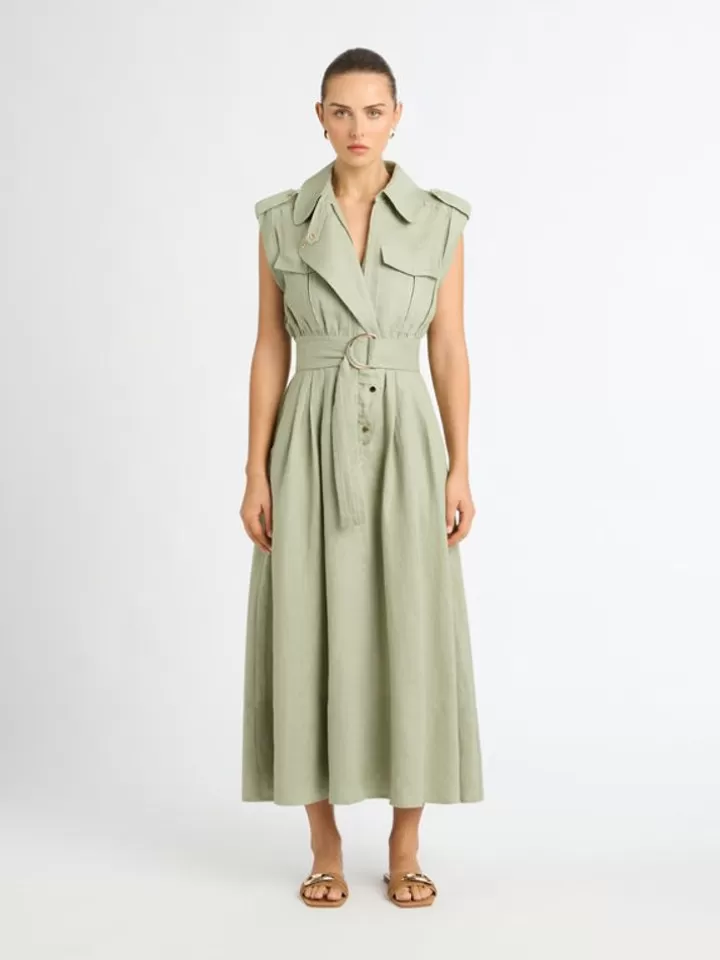 Woman SHEIKE Utility Linen Dress